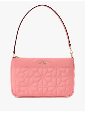 KATE SPADE Spade Flower Quilted Fabric Convertible Wristlet