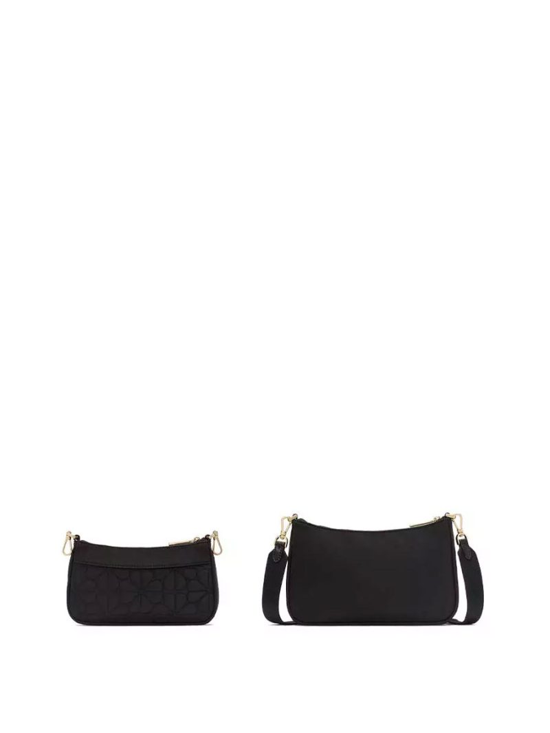 KATE SPADE Duet Spade Flower Quilted Nylon Crossbody - Image 5
