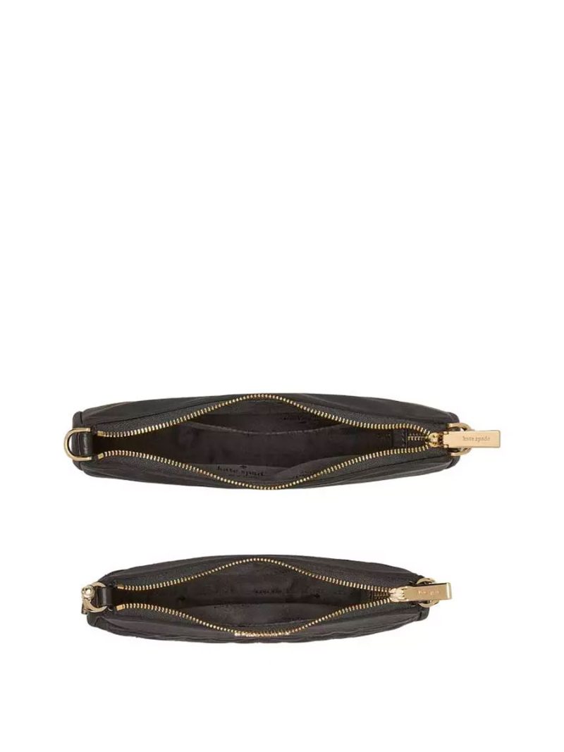 KATE SPADE Duet Spade Flower Quilted Nylon Crossbody - Image 2