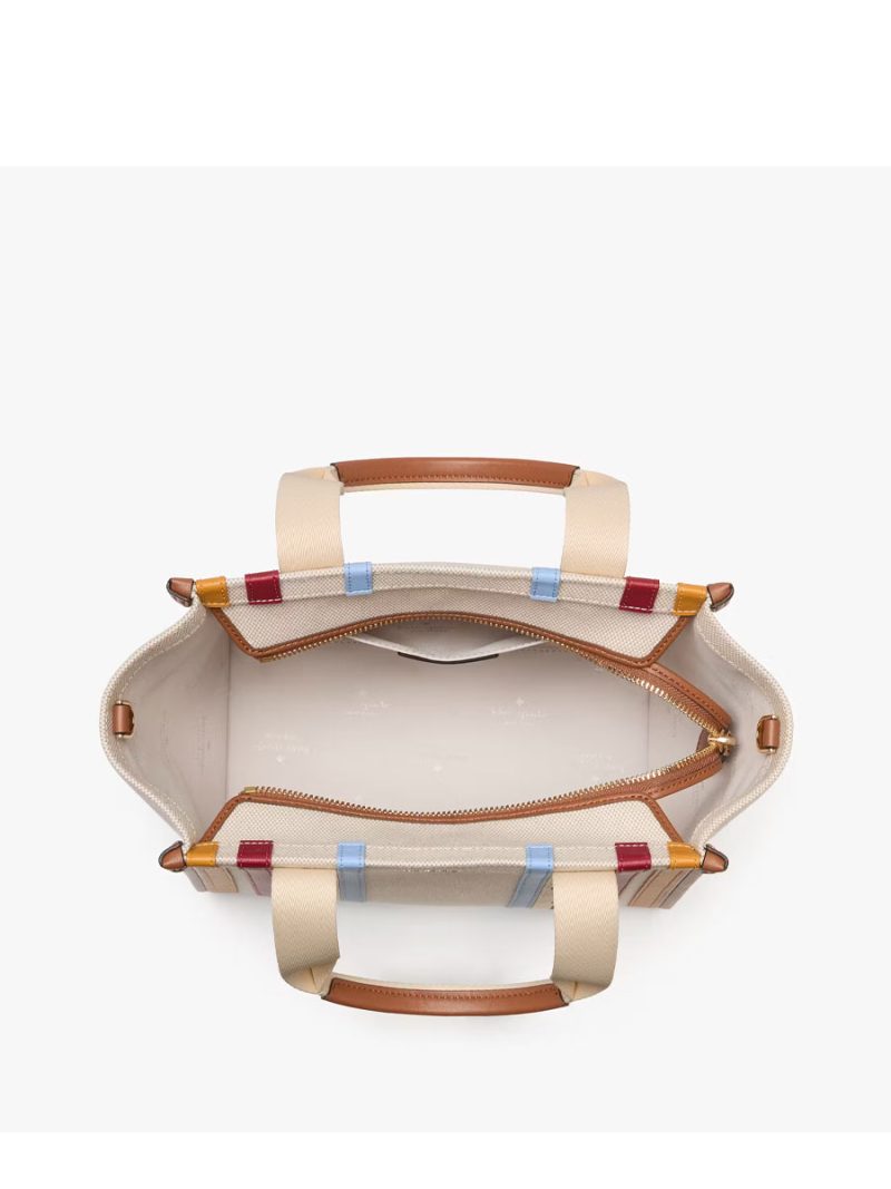 KATE SPADE Kip Stripe Small Tote - Image 2