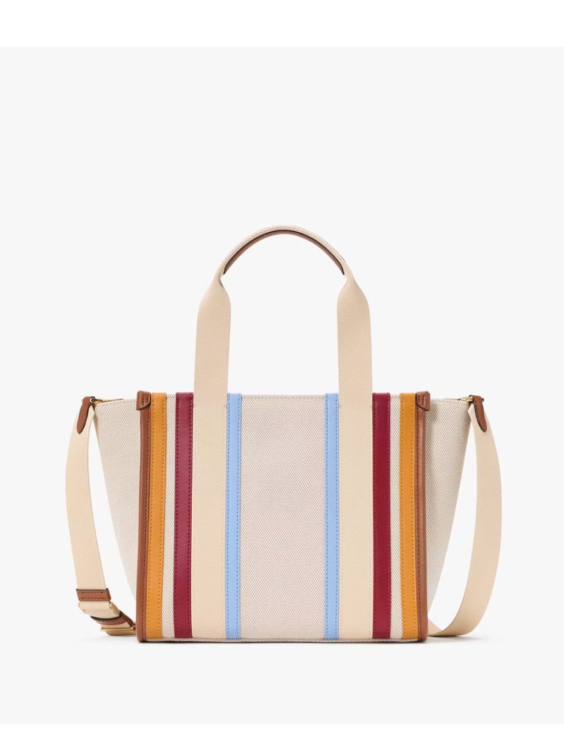 KATE SPADE Kip Stripe Small Tote - Image 4