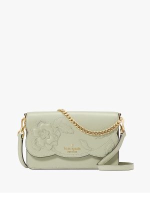KATE SPADE Madison Floral Applique Willow Mini Crossbody