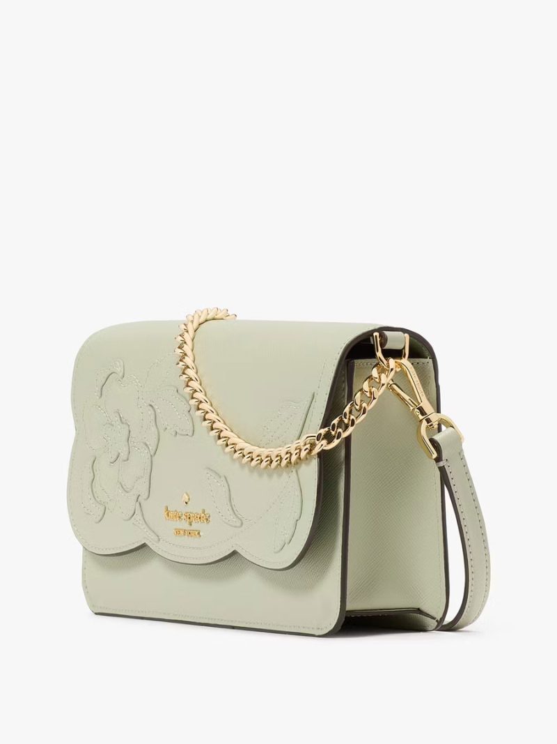 KATE SPADE Madison Floral Applique Willow Mini Crossbody - Image 3