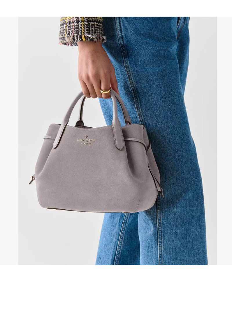 KATE SPADE Dumpling Suede Small Satchel - Image 5