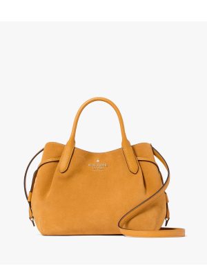 KATE SPADE Dumpling Suede Small Satchel
