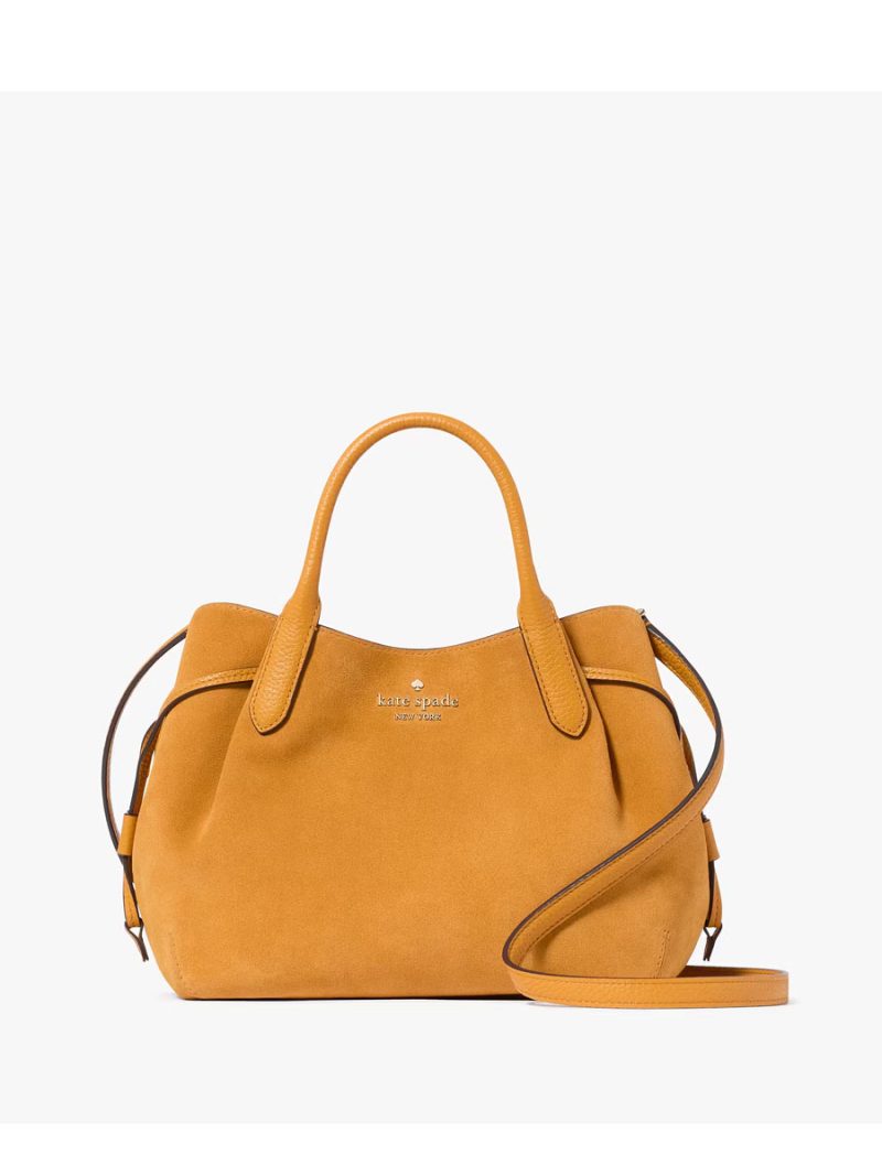 KATE SPADE Dumpling Suede Small Satchel