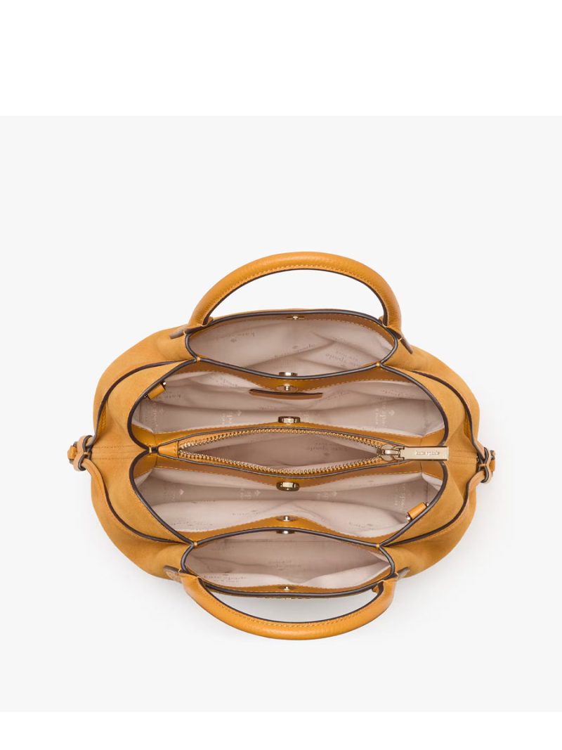 KATE SPADE Dumpling Suede Small Satchel - Image 2