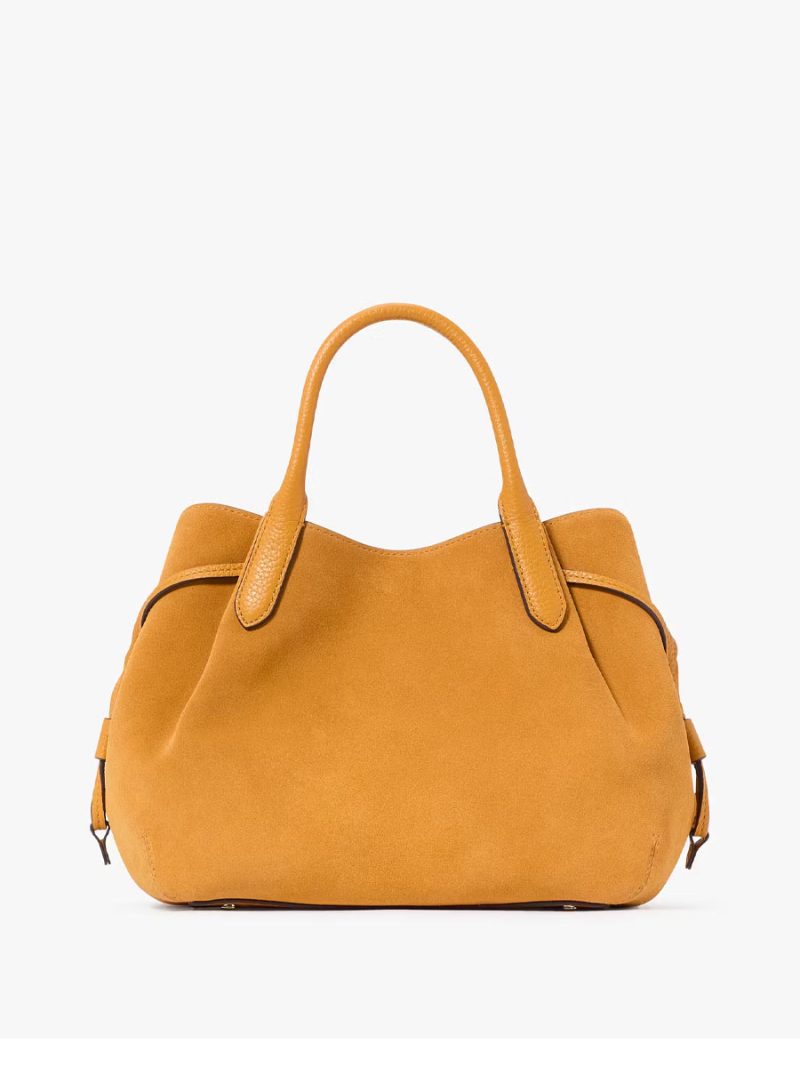 KATE SPADE Dumpling Suede Small Satchel - Image 4