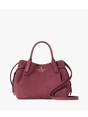 KATE SPADE Dumpling Suede Small Satchel