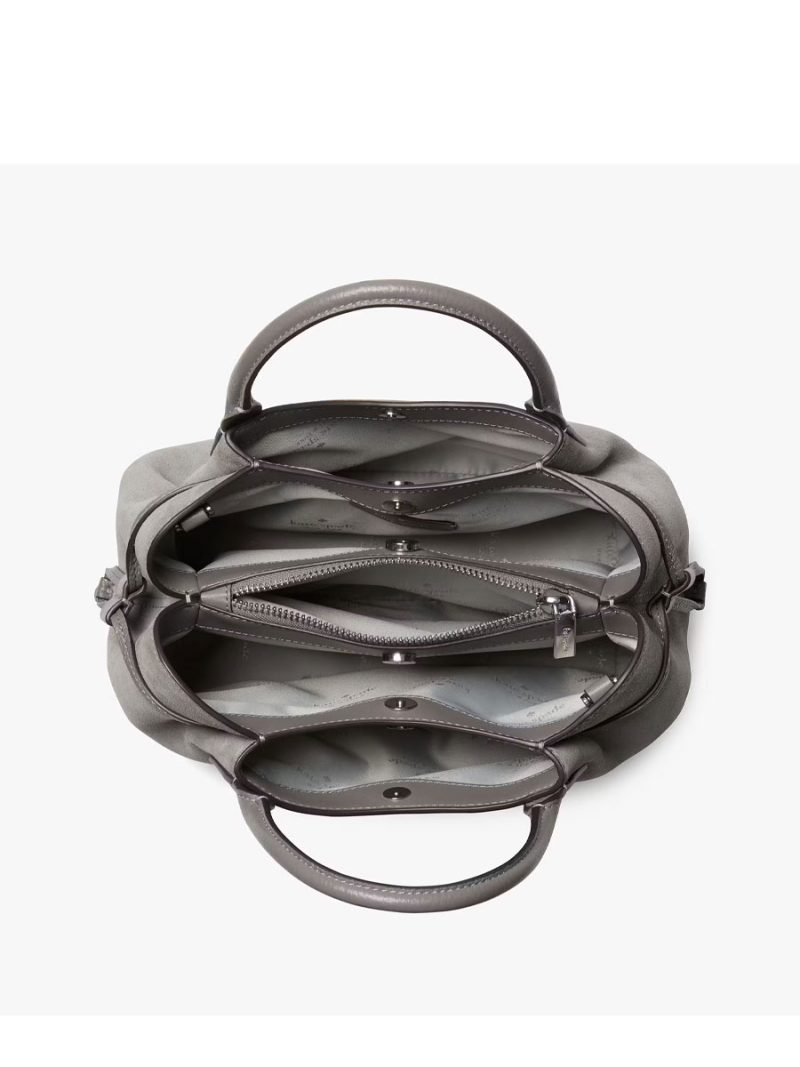 KATE SPADE Dumpling Suede Small Satchel - Image 2
