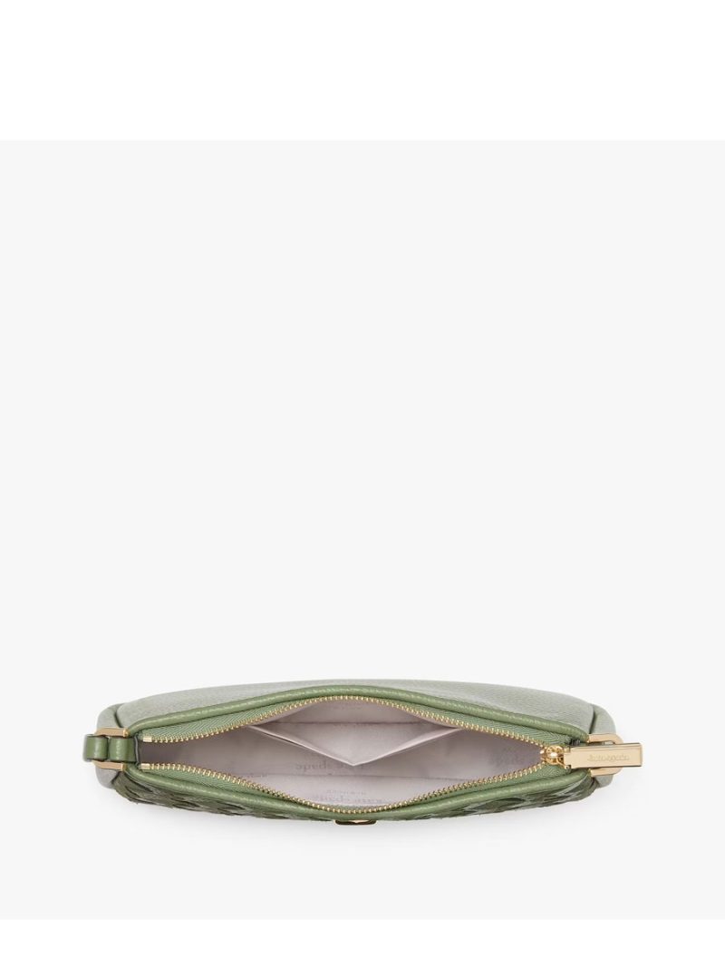 KATE SPADE Kayla Woven Leather Convertible Wristlet - Image 2