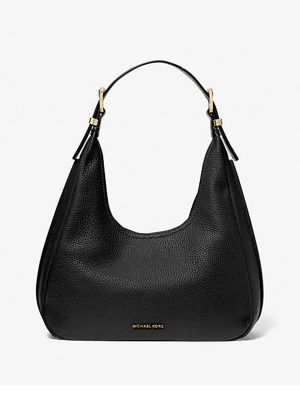MICHAEL Michael Kors Nolita Small Pebbled Leather Hobo Shoulder Bag