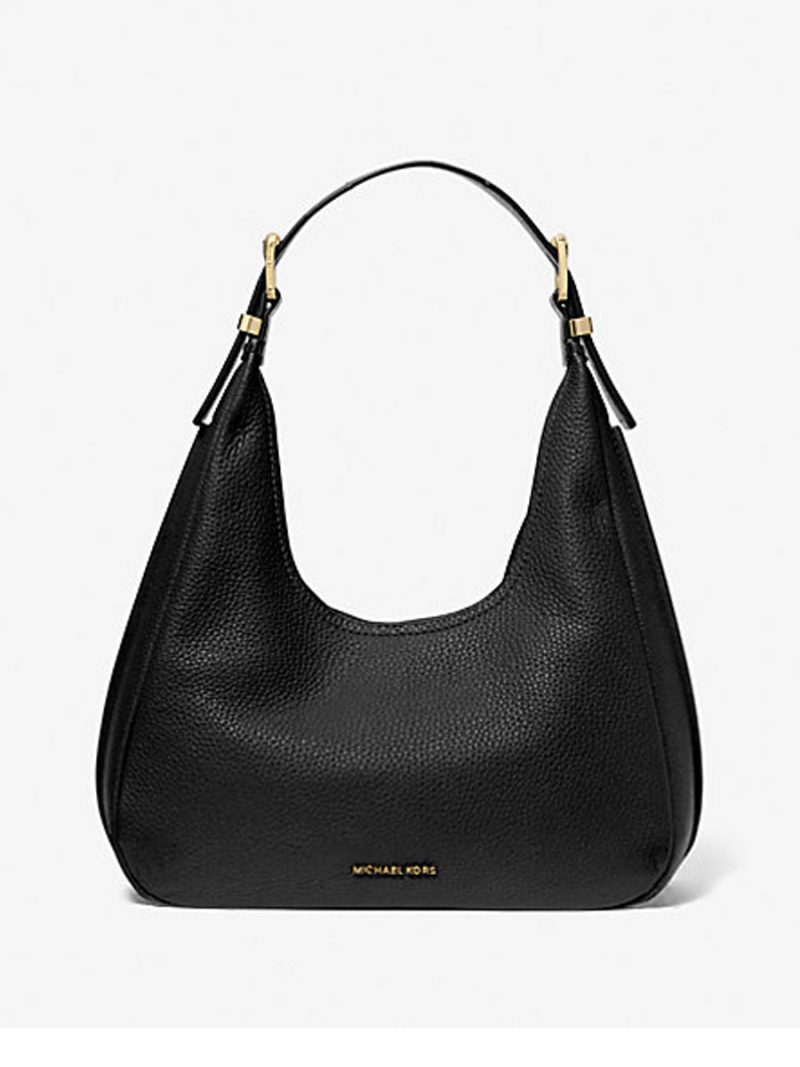 MICHAEL Michael Kors Nolita Small Pebbled Leather Hobo Shoulder Bag