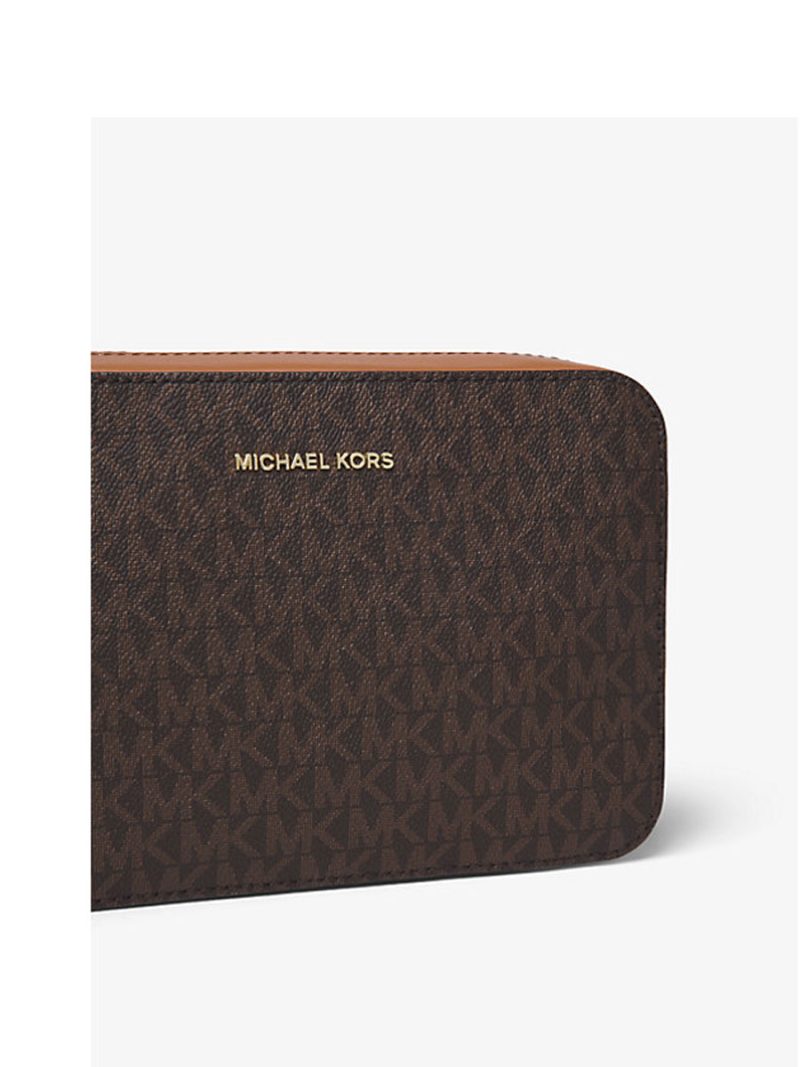 MICHAEL Michael Kors Jet Set Medium Logo Crossbody Bag - Image 3