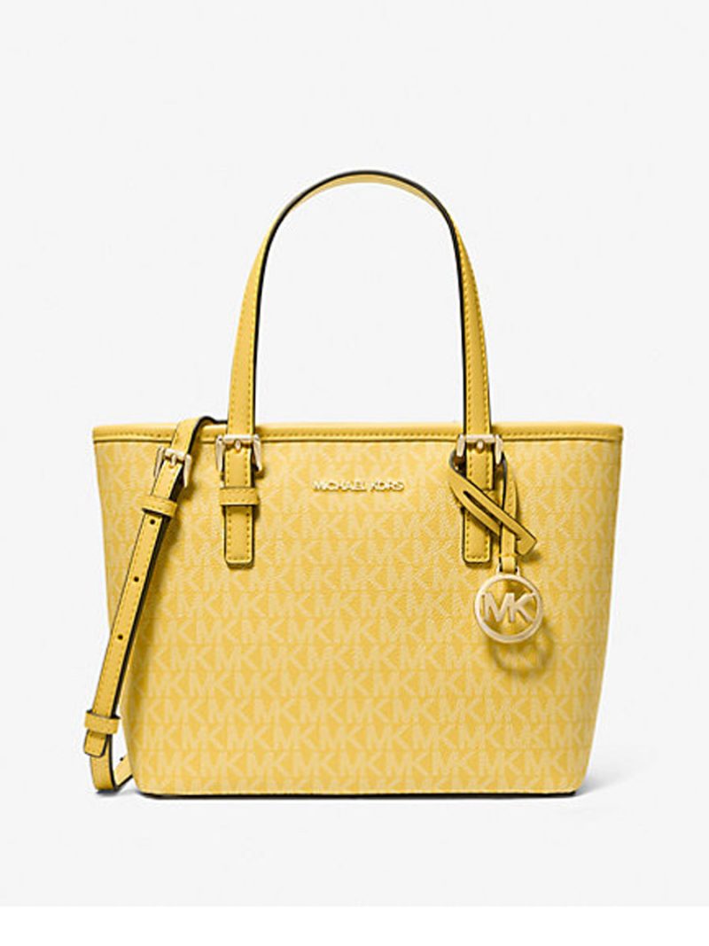 MICHAEL Michael Kors Jet Set Travel Extra-Small Logo Top-Zip Tote Bag