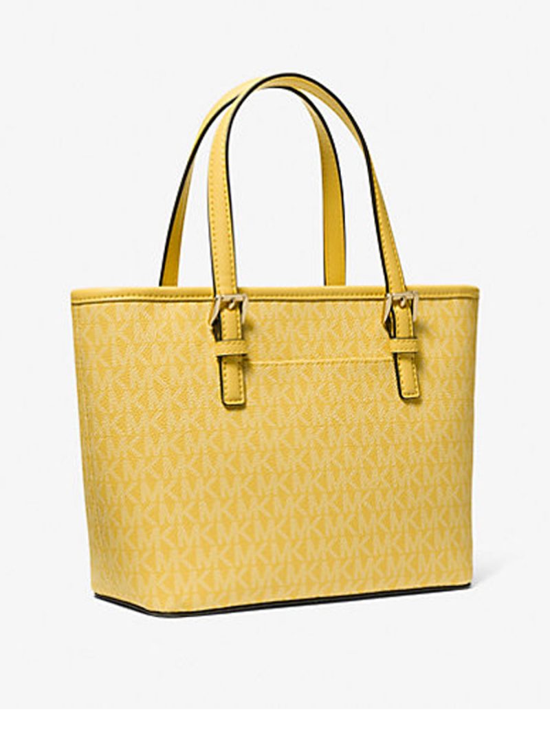 MICHAEL Michael Kors Jet Set Travel Extra-Small Logo Top-Zip Tote Bag - Image 3