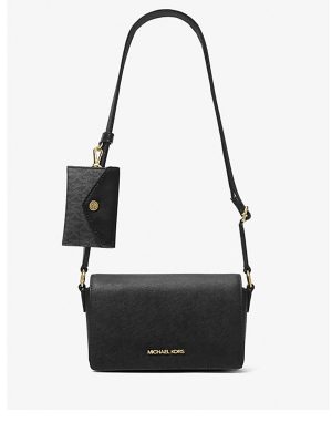 MICHAEL Michael Kors Vincent Small Saffiano Leather Crossbody Bag with Signature Logo Card Case