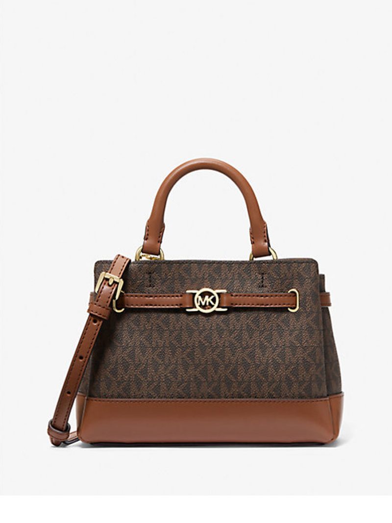 MICHAEL Michael Kors Reed Extra-Small Signature Logo Satchel