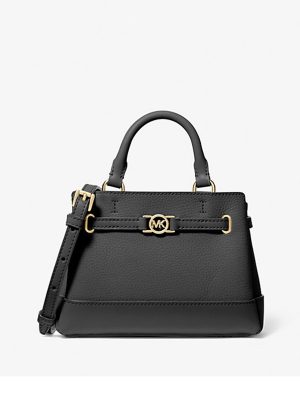 MICHAEL Michael Kors Reed Extra-Small Pebbled Leather Satchel