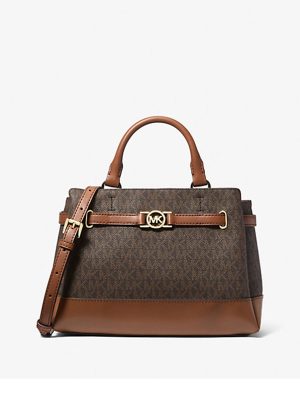 MICHAEL Michael Kors Reed Small Signature Logo Satchel