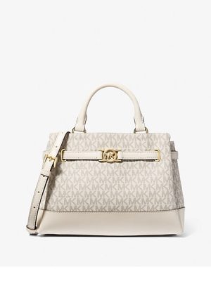 MICHAEL Michael Kors Reed Small Signature Logo Satchel