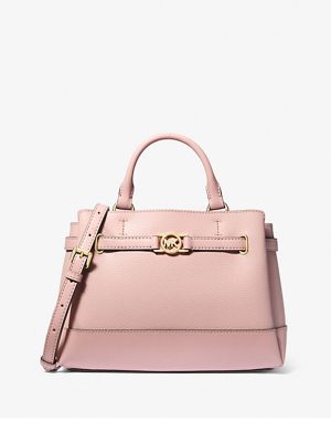 MICHAEL Michael Kors Reed Small Pebbled Leather Satchel