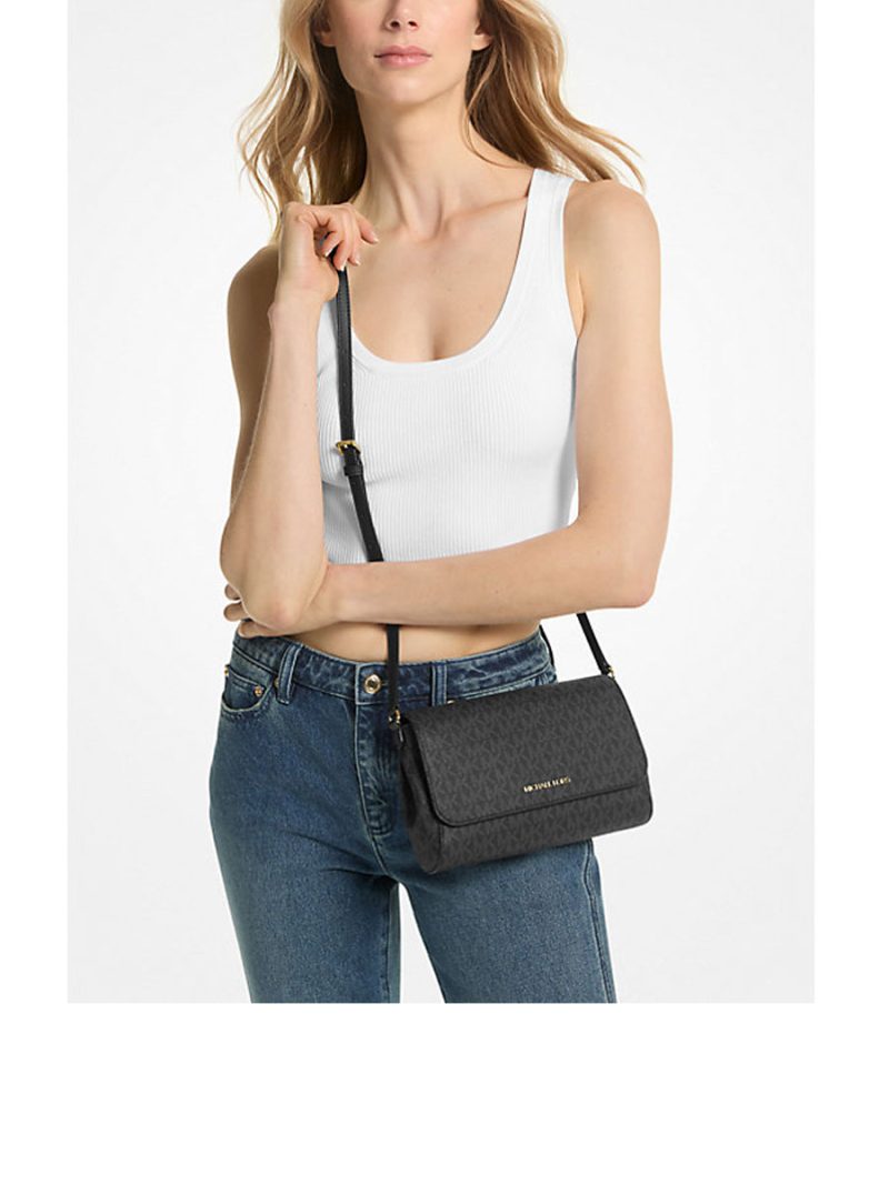 MICHAEL Michael Kors Medium Logo Convertible Crossbody Bag - Image 2