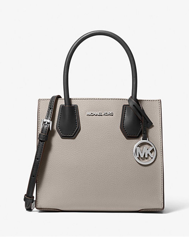 MICHAEL Michael Kors Mercer Medium Pebbled Leather Crossbody Bag