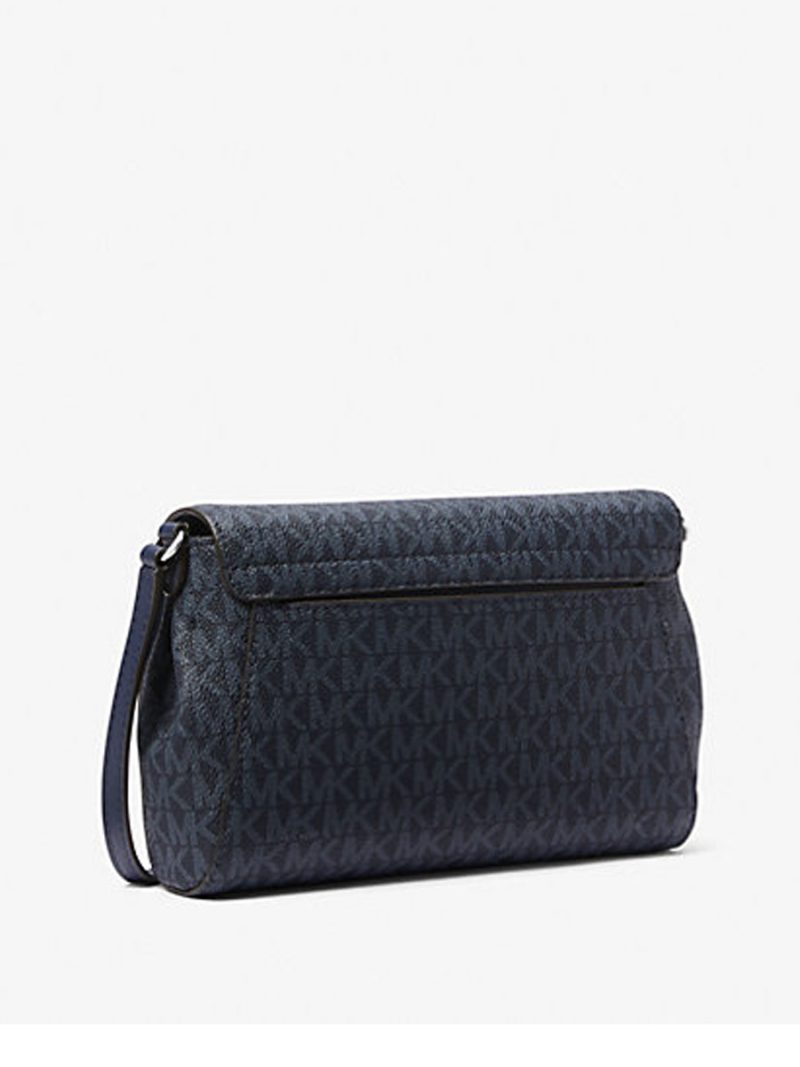 MICHAEL Michael Kors Medium Signature Logo Convertible Crossbody Bag - Image 3