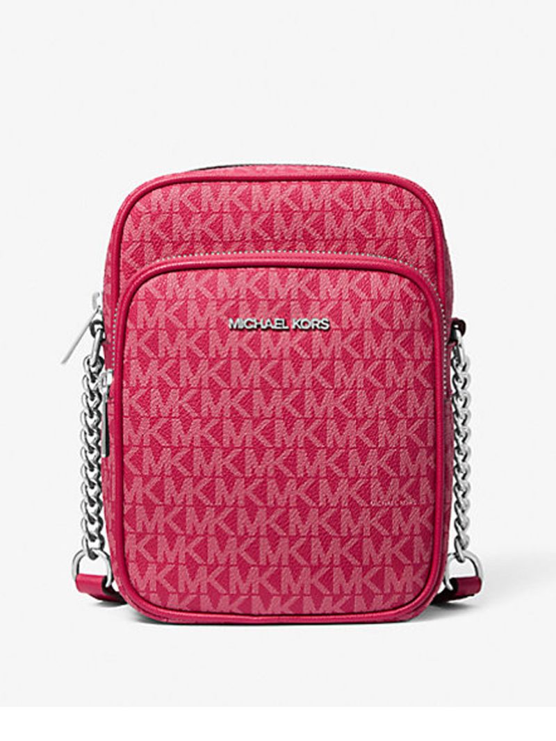 MICHAEL Michael Kors Jet Set Travel Medium Signature Logo Crossbody Bag