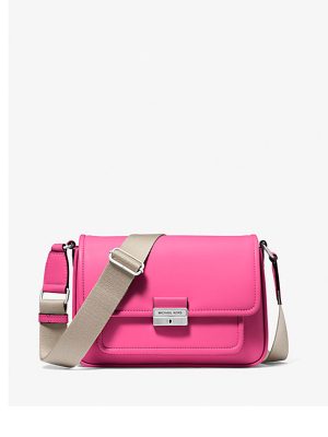 MICHAEL Michael Kors Bradshaw Medium Leather Messenger Bag