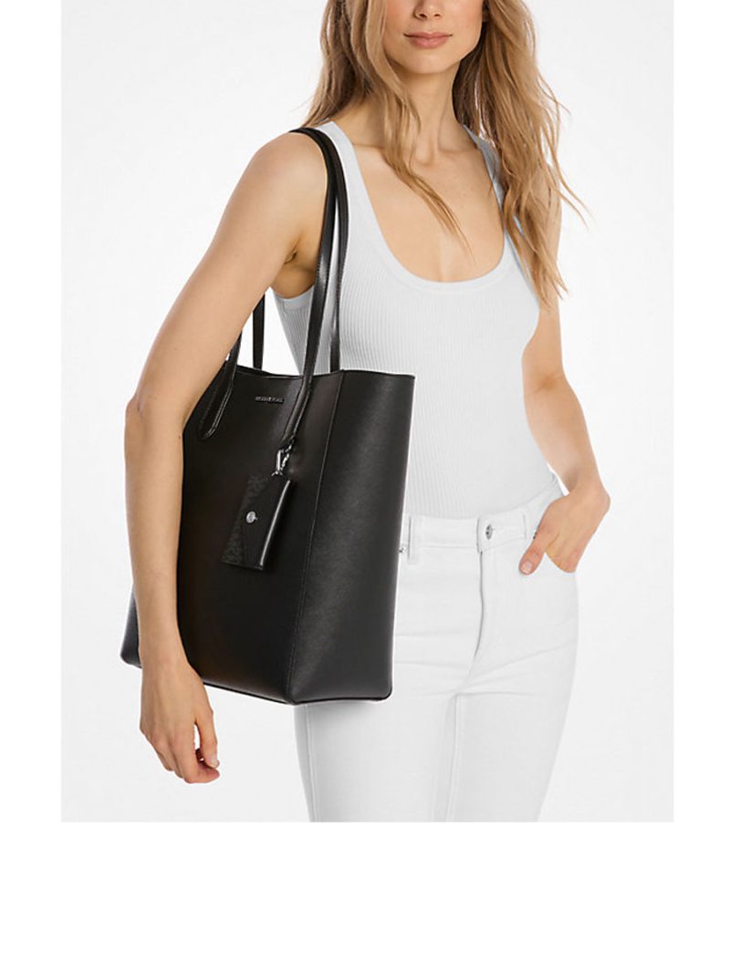 MICHAEL Michael Kors Vincent Large Saffiano Leather Tote Bag with Card Case - Image 3