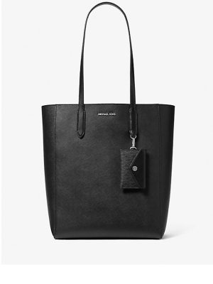 MICHAEL Michael Kors Vincent Large Saffiano Leather Tote Bag with Card Case