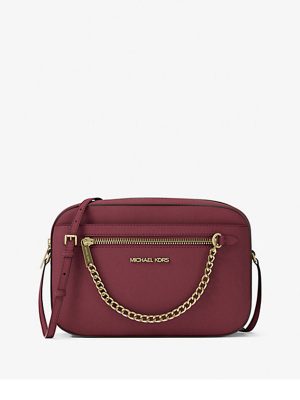 MICHAEL Michael Kors Jet Set Large Saffiano Leather Crossbody Bag