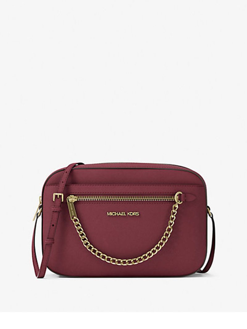 MICHAEL Michael Kors Jet Set Large Saffiano Leather Crossbody Bag