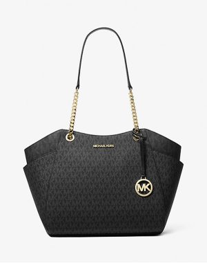 MICHAEL Michael Kors Jet Set Large Signature Logo Shoulder Bag