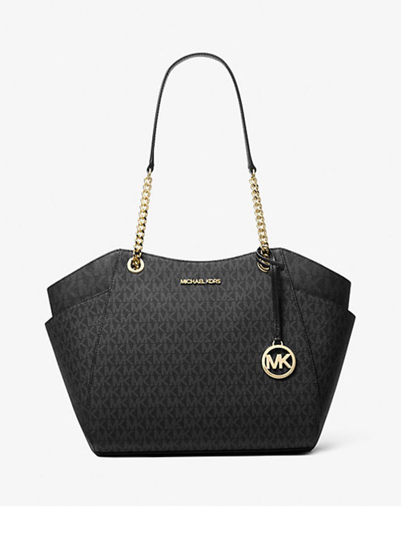 MICHAEL Michael Kors Jet Set Large Signature Logo Shoulder Bag