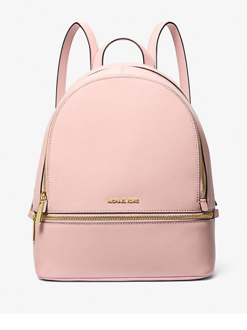 MICHAEL Michael Kors Rhea Medium Pebbled Leather Backpack