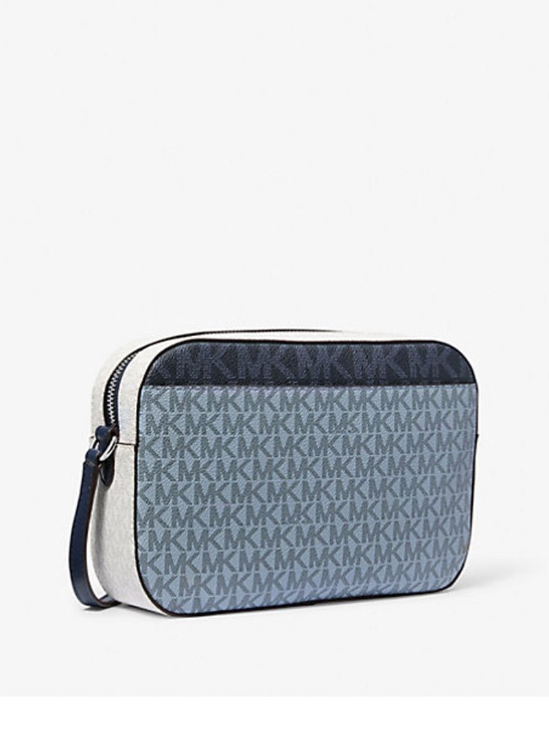 MICHAEL Michael Kors Jet Set Large Signature Logo Crossbody Bag - Image 3