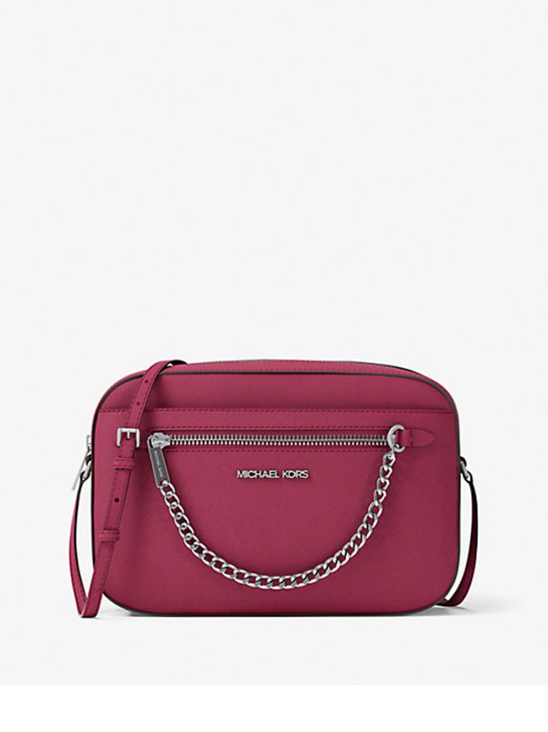 MICHAEL Michael Kors Jet Set Large Saffiano Leather Crossbody Bag