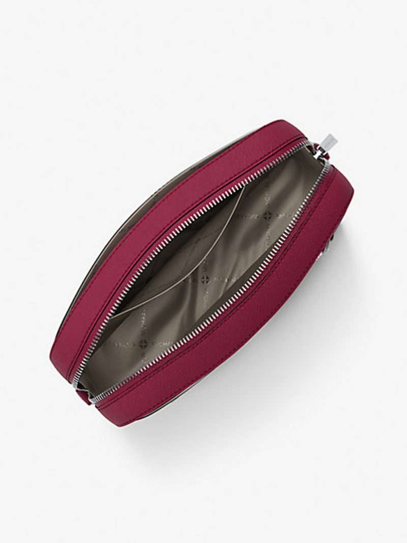 MICHAEL Michael Kors Jet Set Large Saffiano Leather Crossbody Bag - Image 2
