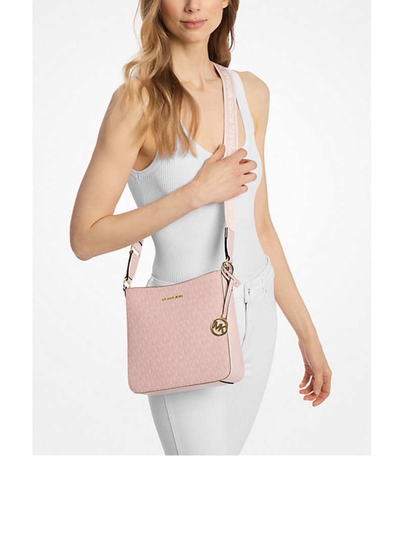 MICHAEL Michael Kors Jet Set Small Signature Logo Crossbody Bag - Image 3