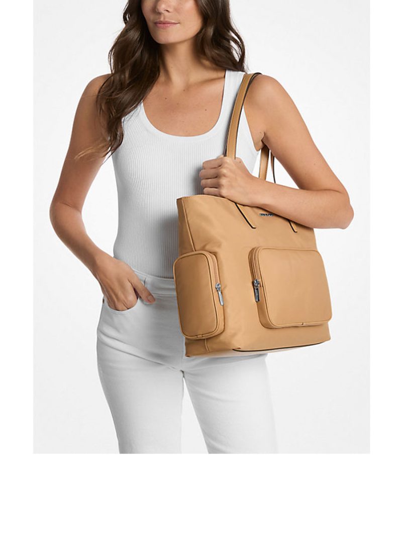 MICHAEL Michael Kors Khai Large Nylon Tote Bag - Image 3