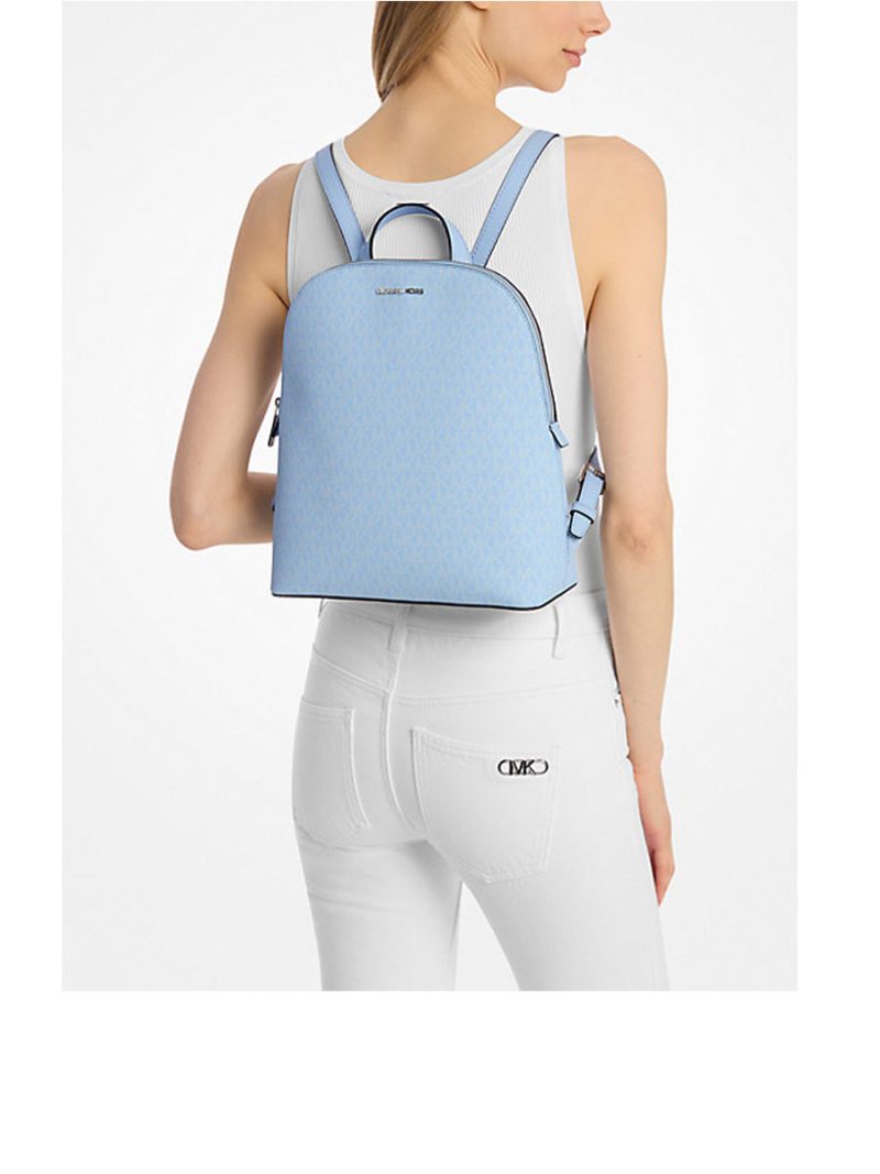 MICHAEL Michael Kors Cindy Large Signature Logo Backpack - Image 3