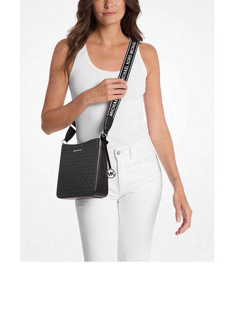 MICHAEL Michael Kors Jet Set Small Signature Logo Crossbody Bag - Image 3