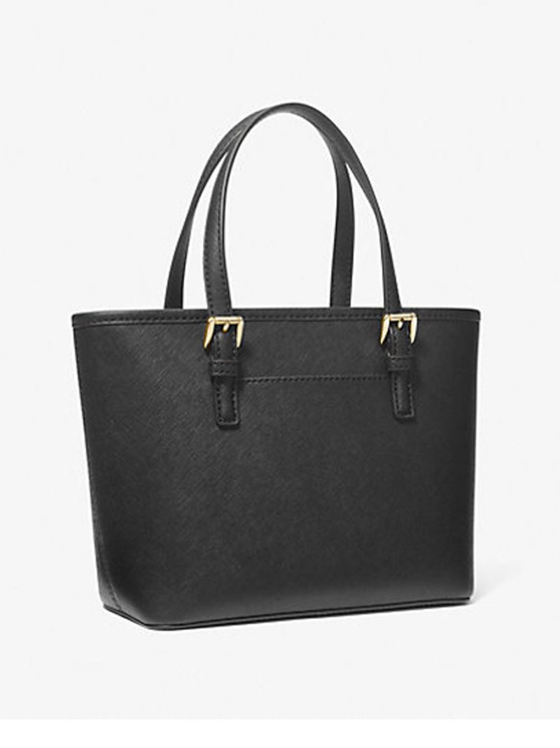 MICHAEL Michael Kors Jet Set Travel Extra-Small Saffiano Leather Top-Zip Tote Bag - Image 3