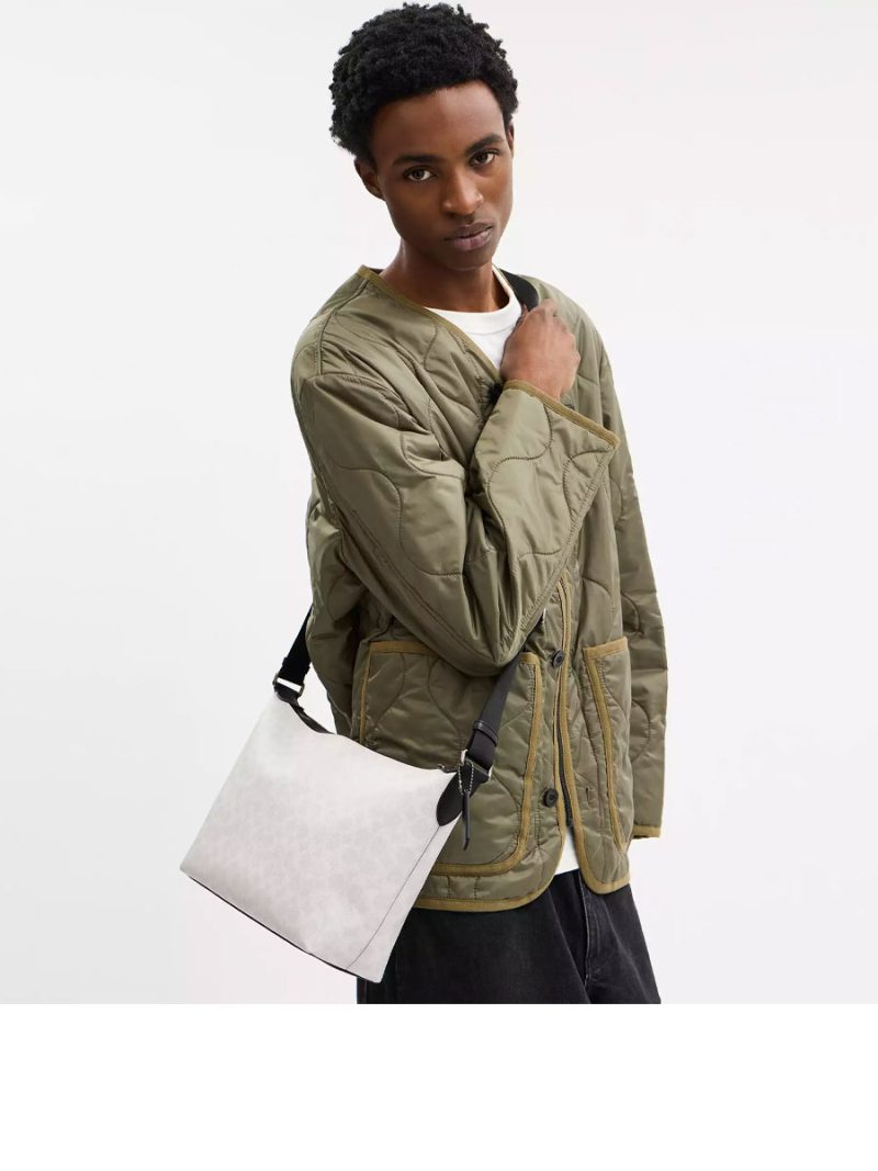 COACH Finn Crossbody Bag In Signature Canvas - Image 4