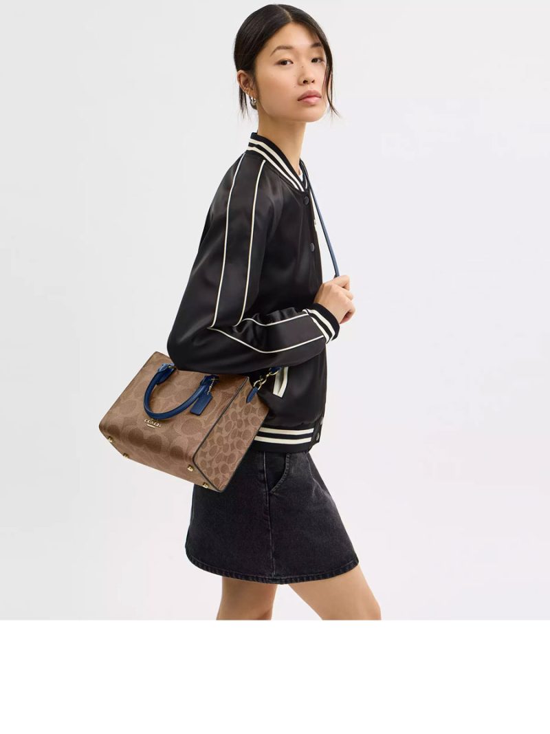 COACH Maggie Small Tote Bag In Signature Canvas - Image 2