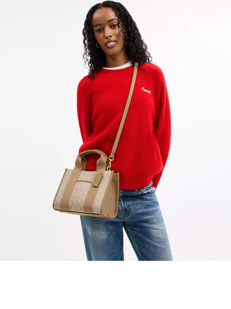 COACH Smith Tote Bag 24 In Signature Jacquard - Image 5