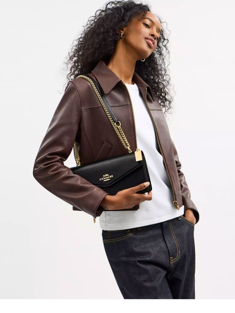 COACH Klare Envelope Crossbody Bag - Image 9